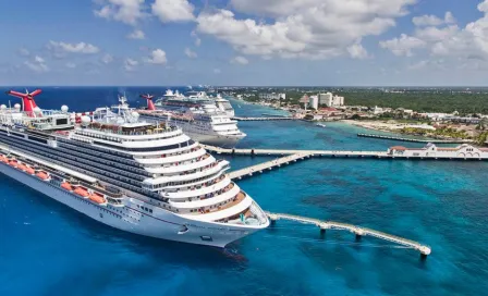 Más de cinco millones de turistas en crucero, visitaron Quintana Roo en 2023