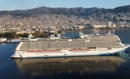 Acapulco recibió al primer crucero internacional del 2024