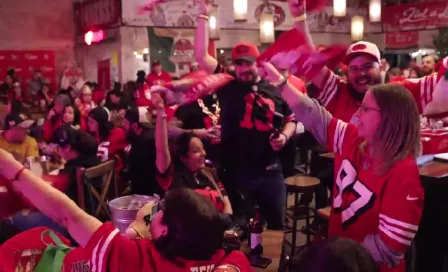 Se desata la locura en el Watch Party México de los 49ers por victoria ante Packers