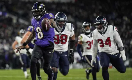 ¡A un paso del Super Bowl! Ravens corren para más de 200 yardas en victoria sobre los Texans