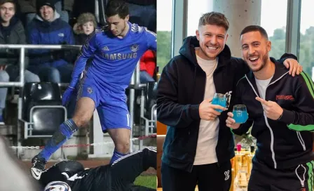 Hazard se reencuentra con recogepelotas que pateó hace 10 años, ahora es un empresario multimillonario