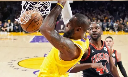 NBA: LeBron y Russell llevan a Lakers a triunfo 141-132 sobre Bulls