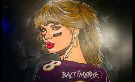 ¿Cambió de equipo? Revelan imagen de Taylor Swift vistiendo la playera de Lamar Jackson