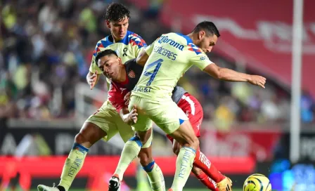 América con sufrido empate ante Necaxa; el VAR y las expulsiones los protagonistas