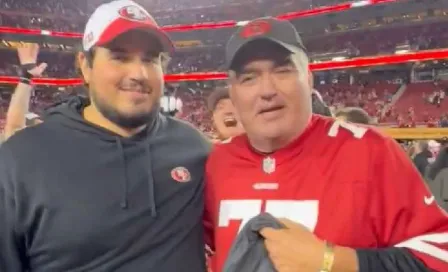 Familia de Alfredo Gutiérrez festeja el triunfo de los 49ers: 'A un paso de ganar el Super Bowl'