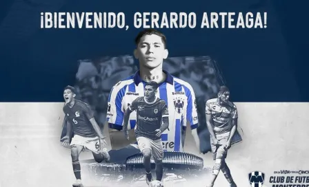 Rayados le da la bienvenida, de manera oficial, a Gerardo Arteaga