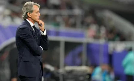 Roberto Mancini se fue antes del final de la tanda de penaltis en eliminación de Arabia Saudita 