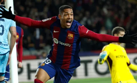 Vitor Roque tras su primer gol con Barcelona: 'Es un sueño hecho realidad' 