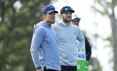 Josh Allen y Tom Brady se vuelven a encontrar, esta vez en un campo de golf