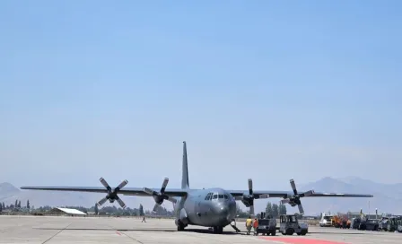 Llega a Chile el primer vuelo mexicano con ayuda para damnificados de los incendios