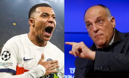 Javier Tebas, presidente de LaLiga, ve cada vez más cerca a Mbappé del Real Madrid