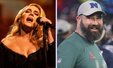 ¿Ya extraña la NFL? Jason Kelce 'interrumpe' concierto de Adele al gritar "Eagles"