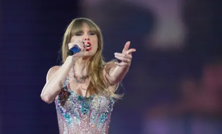 ¡Está en Las Vegas! Taylor Swift llegó para ver a Travis Kelce y los Chiefs en el Super Bowl