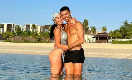 Prensa de Irán edita foto de Georgina Rodríguez con Cristiano Ronaldo por 'enseñar de más'