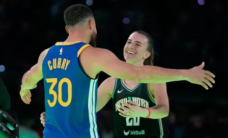 Stephen Curry se lleva el concurso de triples y vence a Sabrina Ionescu