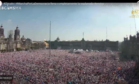 Marcha por la Democracia; personas se congregan en CDMX y más ciudades para apoyar al INE