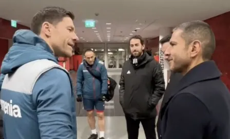 Jaime Lozano se reunió con Xabi Alonso durante su visita a Alemania