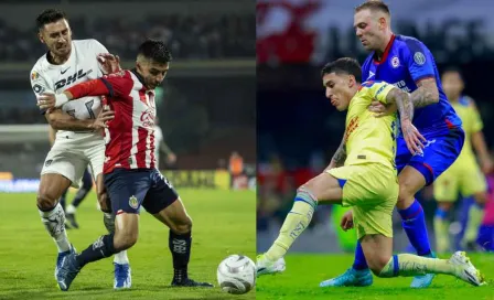 La Jornada 8 del Clausura será protagonizada por los duelos entre los 4 grandes