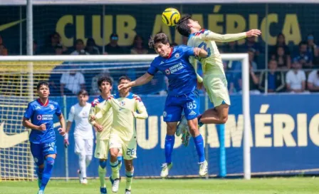 América y Cruz Azul, con una victoria por bando en la Sub 23 y Sub 18 previo al Clásico Joven