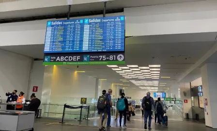 'Problemón' en la Terminal 2 del AICM, la mañana de este domingo