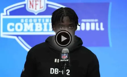 Terrion Arnold, DB de Alabama, manda emotivo mensaje a su madre durante el NFL Combine