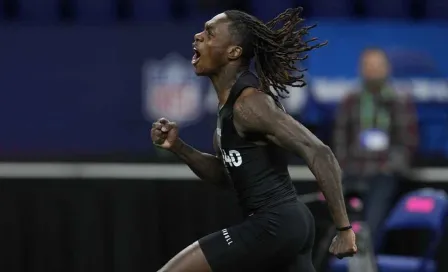 ¡El rey de las 40 yardas! Xavier Worthy rompió el récord de el Combine de la NFL