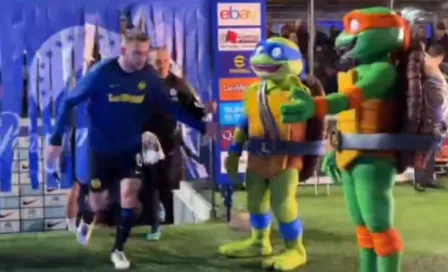 ¡Invitados de lujo! Inter de Milán fue recibido por las Tortujas Ninja previo al duelo vs Genoa