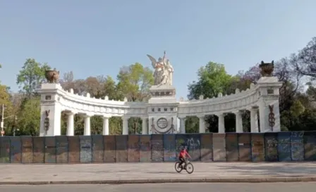 Para el 8M, ya están blindados los monumentos de la Ciudad de México