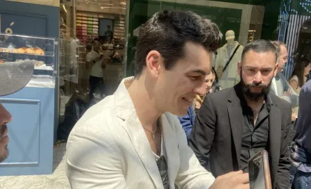 El actor español Mario Casas estuvo en la CDMX