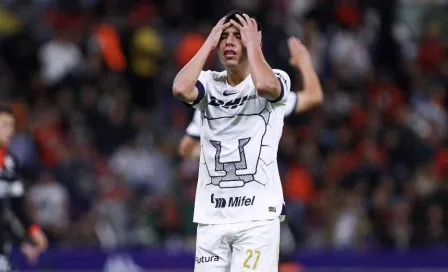 Piero Quispe admite que ha quedado a deber con Pumas: 'Me falta mejorar'