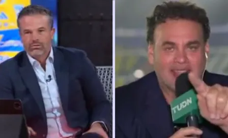 David Faitelson y Rafa Puente vuelven a calentarse en programa de TUDN: "No me faltes el respeto"