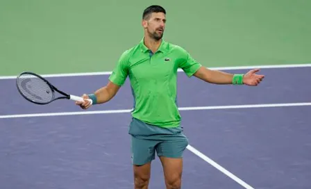 ¡Derrota a su ídolo! Djokovic, eliminado por Luca Nardi en Indian Wells