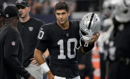 Las Vegas Raiders confirman la baja de Jimmy Garoppolo y de Hunter Renfrow