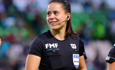 ¡Conmovida! Karen Hernández no pudo contener el llanto tras pitar su primer juego en Liga MX