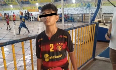 Muere futbolista de 13 años en Brasil, una bala perdida le quitó la vida