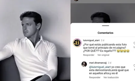 Luis Miguel compartió imagen hecha con Inteligencia Artificial, y le reclaman, ya que no es suya