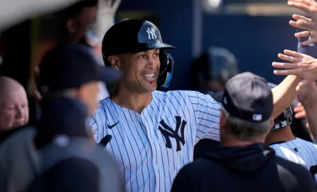 Giancarlo Stanton lidera el roster de Yankees para la serie contra Diablos Rojos