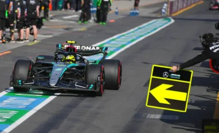 Lewis Hamilton señaló que el W15 tiene momentos prometedores, pero "desaparecen"