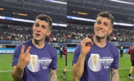 ¡Dos a cero! Christian Pulisic se burla de México a media premiación de la Nations League