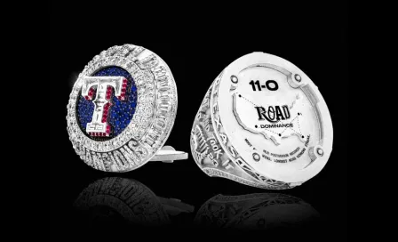 Texas Rangers presenta lujoso anillo de Campeones de la Serie Mundial 2023