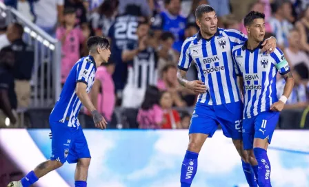 Rayados remonta y vence al Inter Miami en la Ida de los Cuartos de Final de la Concachampions