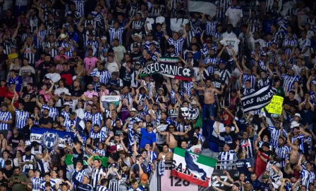 Aficionados de Rayados realizan cánticos tras la victoria ante Inter Miami: 'Messi tuvo miedo'