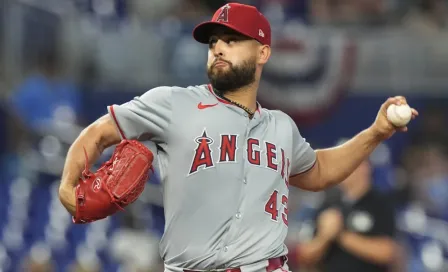 Patrick Sandoval consigue su primera victoria de la temporada en triunfo de Angels ante Marlins