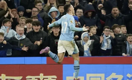 Phil Foden anota triplete y el Manchester City vence al Aston Villa