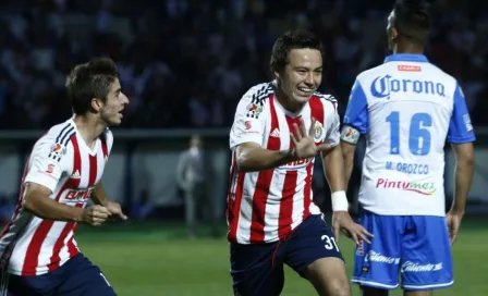 Cubo Torres considera los goles que le hizo a Puebla con Chivas como "los mejores de su carrera"