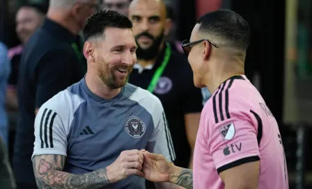 ¡Vaya crossover! Lionel Messi y Daddy Yankee se saludan previo al duelo de Inter Miami