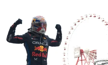 Checo Pérez termina segundo, detrás de Verstappen, y se sube al podio en el GP de Japón