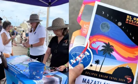 Mazatlán listo para ver el eclipse; se han regalado miles de lentes especiales para ver el fenómeno solar