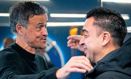 Luis Enrique elogia a Xavi Hernández previo a la Vuelta de Cuartos de Final