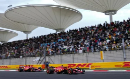 ¡Pelean los Ferrari! Leclerc se quejó de la "agresividad" de Sainz en la sprint del GP de China